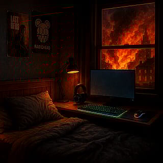 Think ill stay in today'