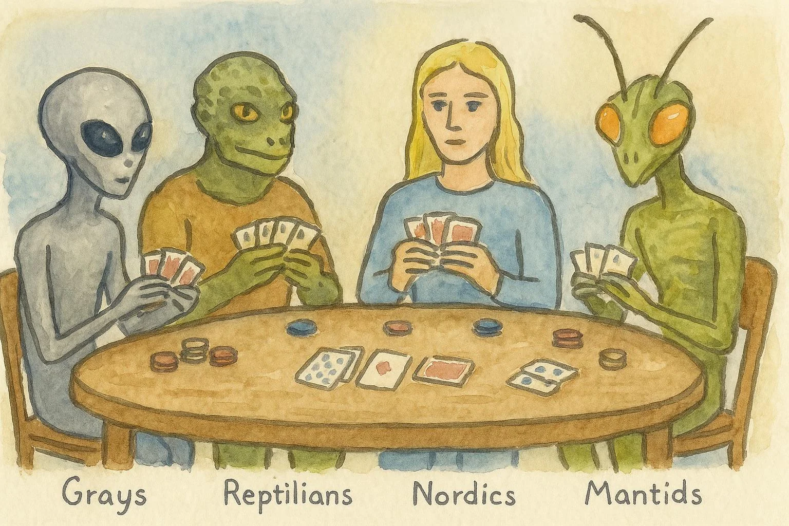 Who do you think would win in a poker game? picture 1 of 1