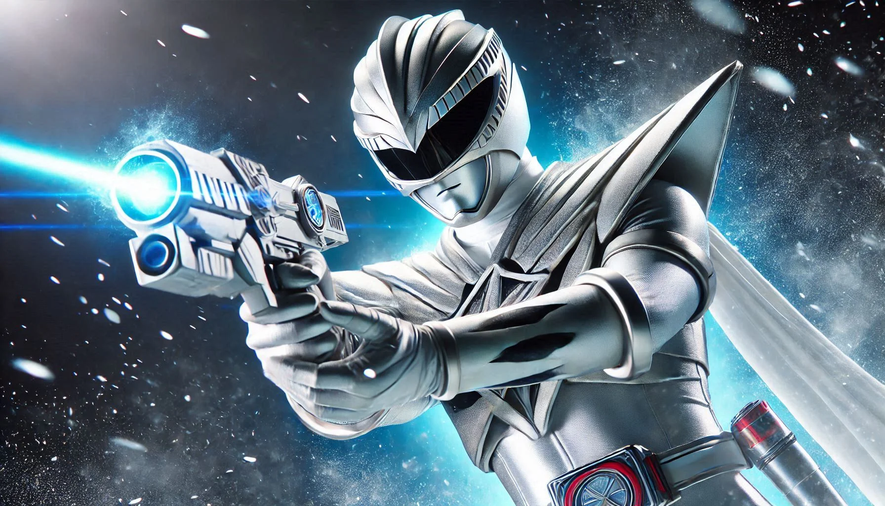 WHITE BRIGHT POWER RANGER picture 2 of 6