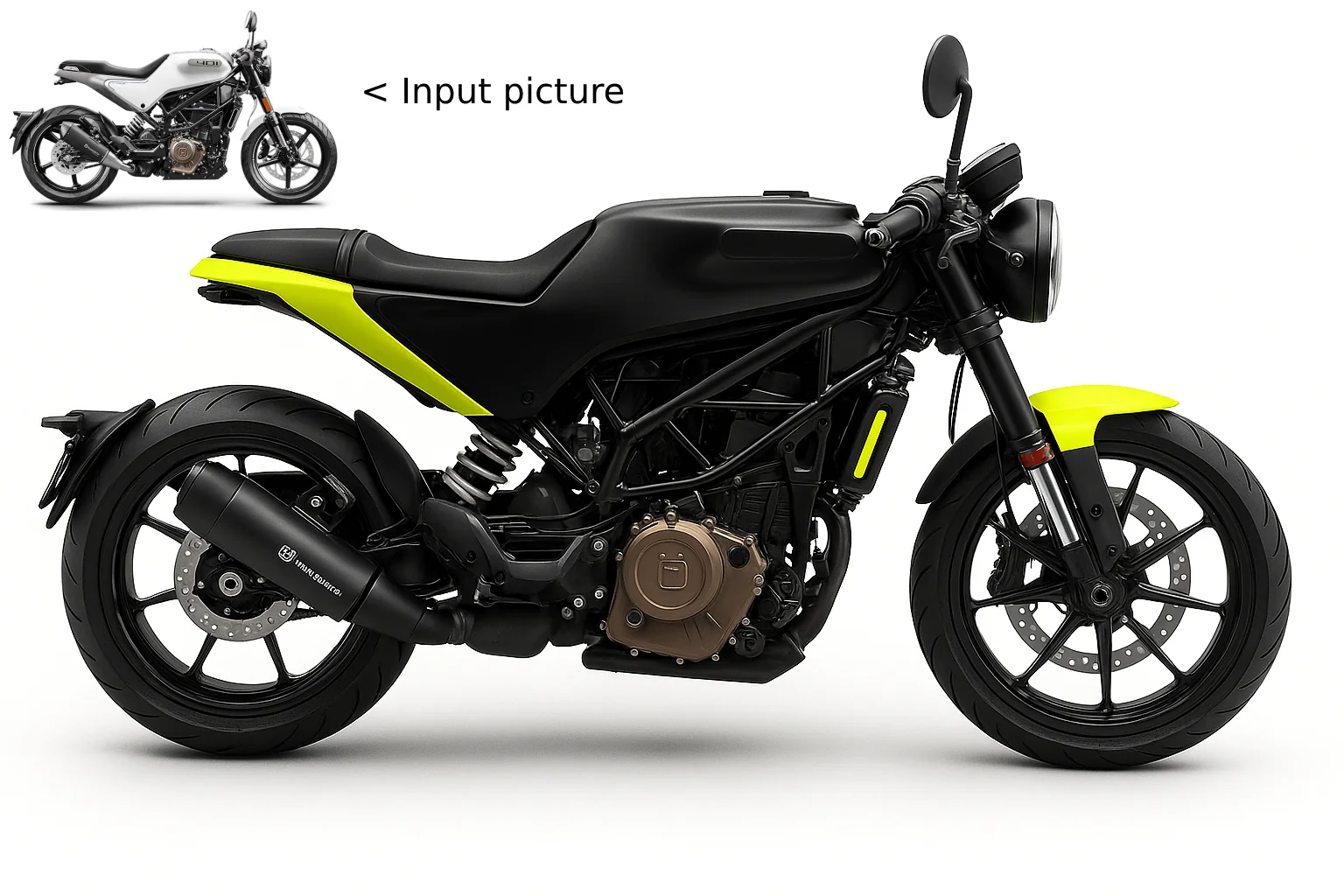 Failing to get some creative but photorealistic motorcycle customizations picture 2 of 4