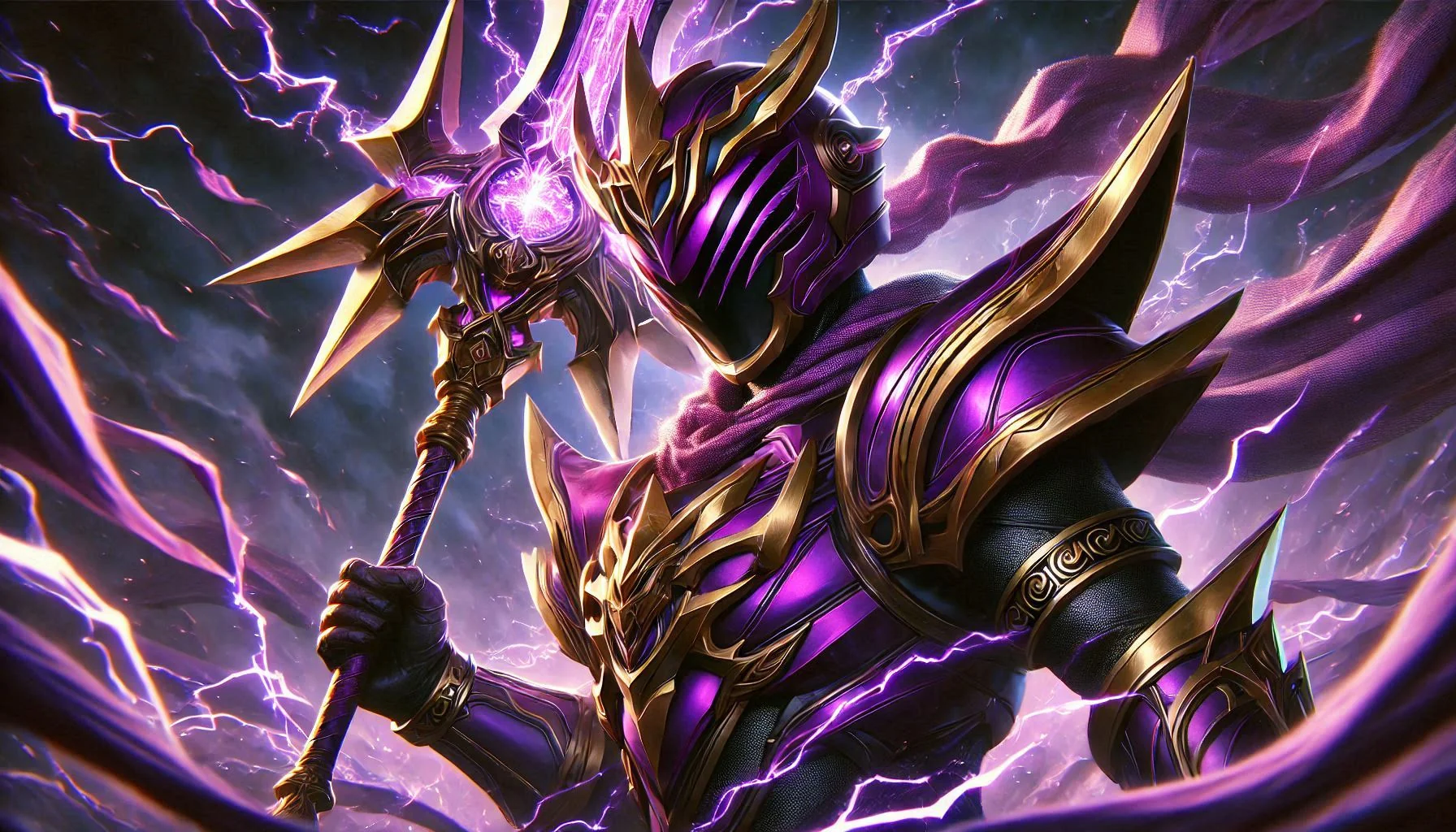 PURPLE LIGHTNING POWER RANGER picture 1 of 9