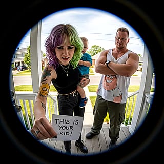 This woman and her brother just showed up at your door. What do you do?'
