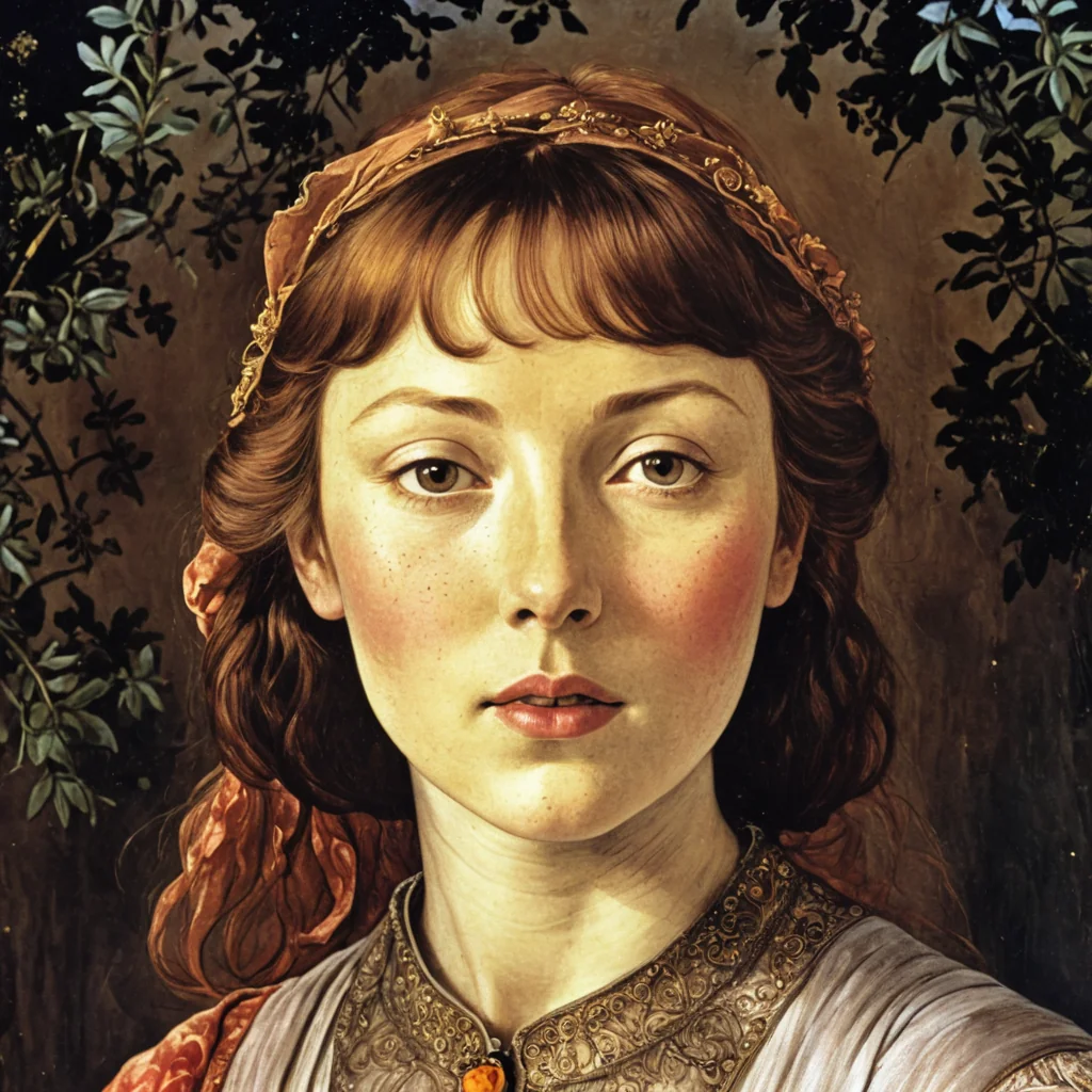classicalcanvas ai transformation: before/ after style of Sandro Botticelli picture 2 of 2