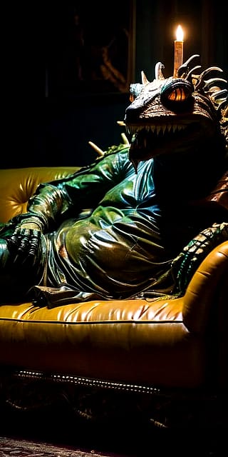 King of the couch'