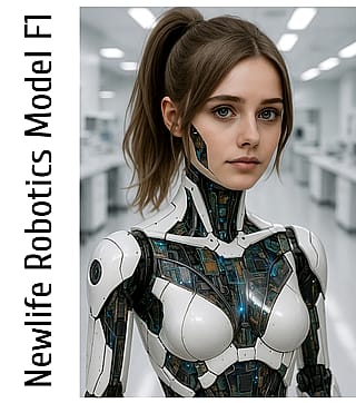 Concept: Humanoids built for companionship will be introduced by the 2030s, with people uploading their AI friends and partners into them.'