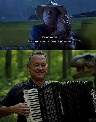 Jurassic Park & Tom Hanks'