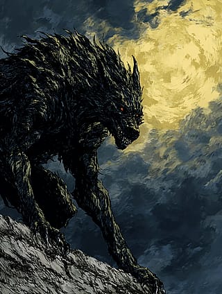 A Werewolf from the Berserk Universe (transformation)'