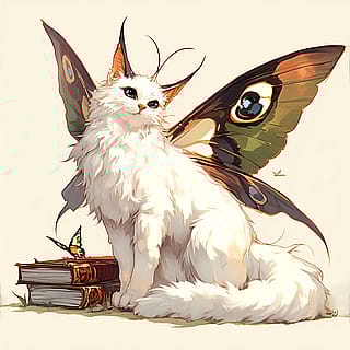 Handsome Mothcats & Cute Mothkittens'