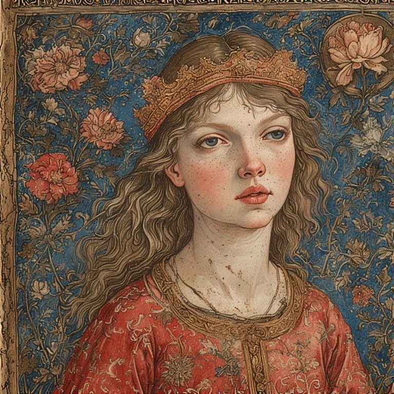 Medieval Taylor Swift – AI-generated fan art inspired by Renaissance portraits picture 1 of 2