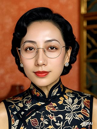 My mom's ai photo.'