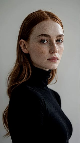 Ultra-High Resolution AI Portrait'
