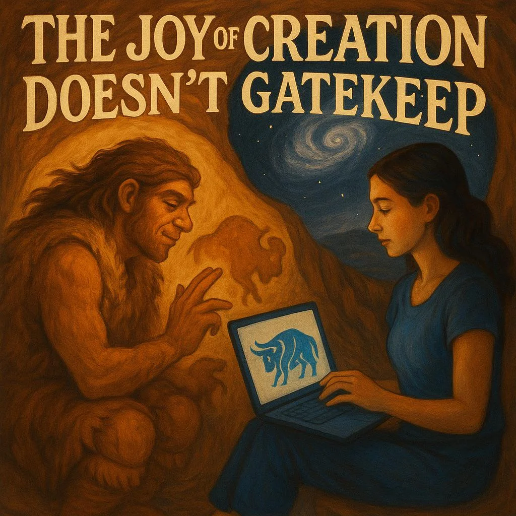 The Joy of Creation Doesn’t Gatekeep picture 1 of 1