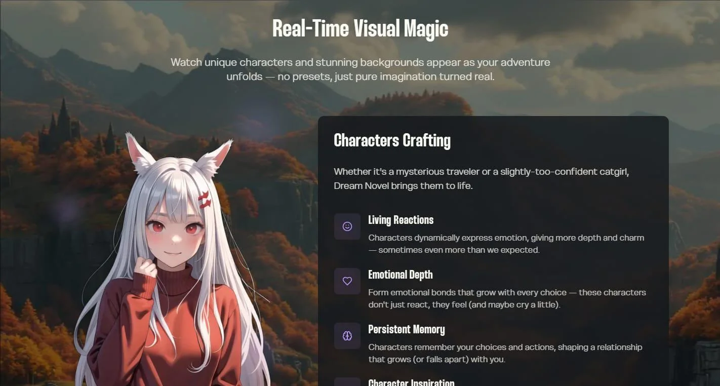 We are building a Novel - RPG where the story unfolds as you play — curious what you think picture 1 of 1