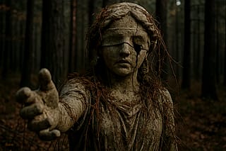 MAGDA the haunted statue folk legend.'