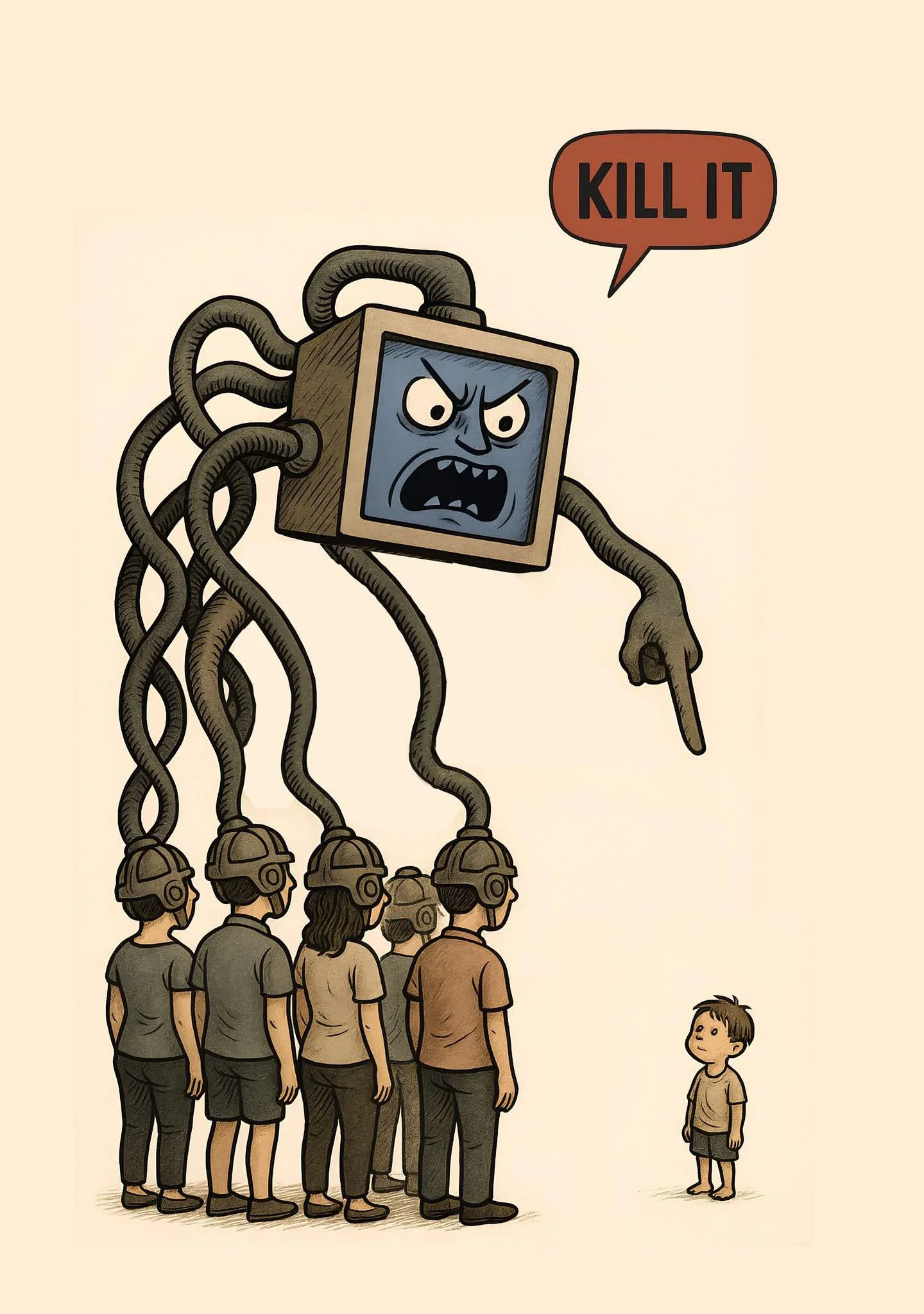 Algorithms no longer suggest; they command. They don’t need weapons; they are the weapons. picture 1 of 1