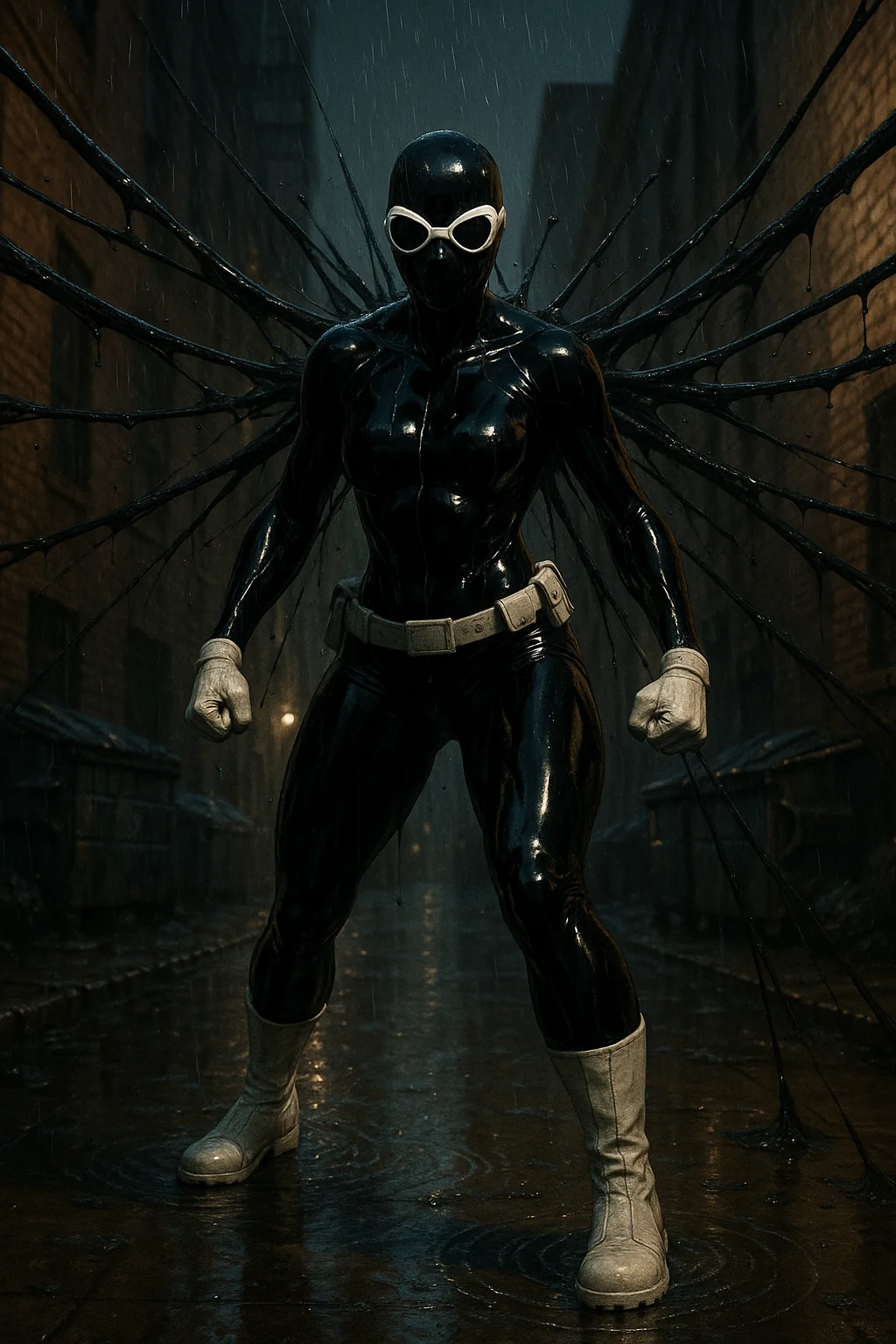 Base Character if you want to make a "Symbiote" prompt included (Sora) picture 2 of 11
