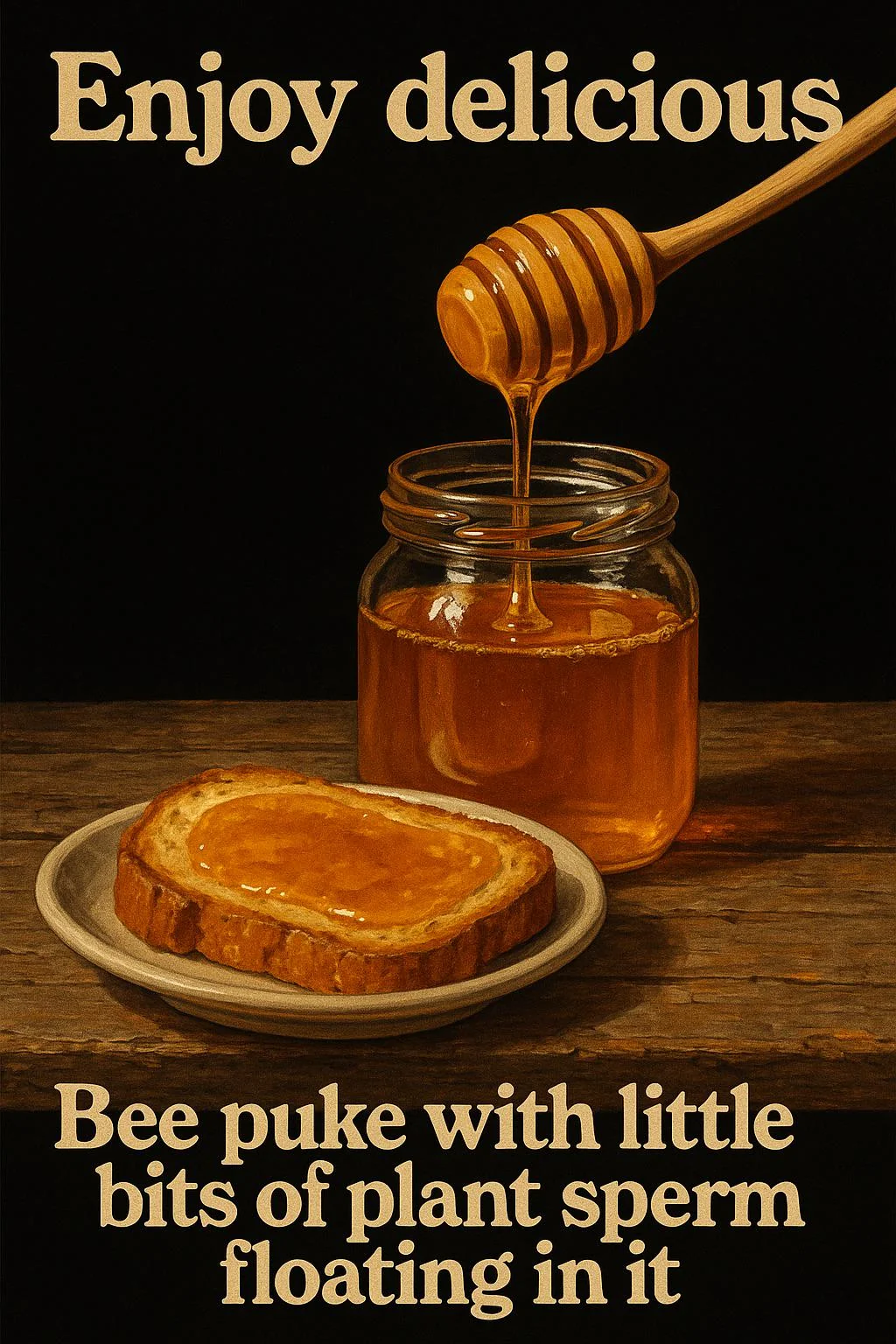 The honey industry can thank me later for the new ad idea picture 1 of 1