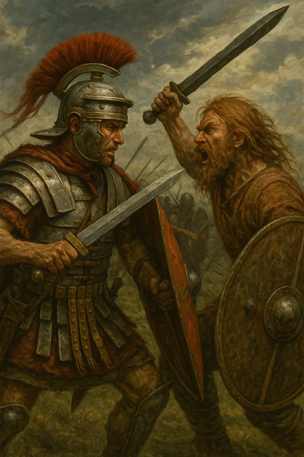 (Historical) Centurion vs Brython - SORA AI picture 1 of 1