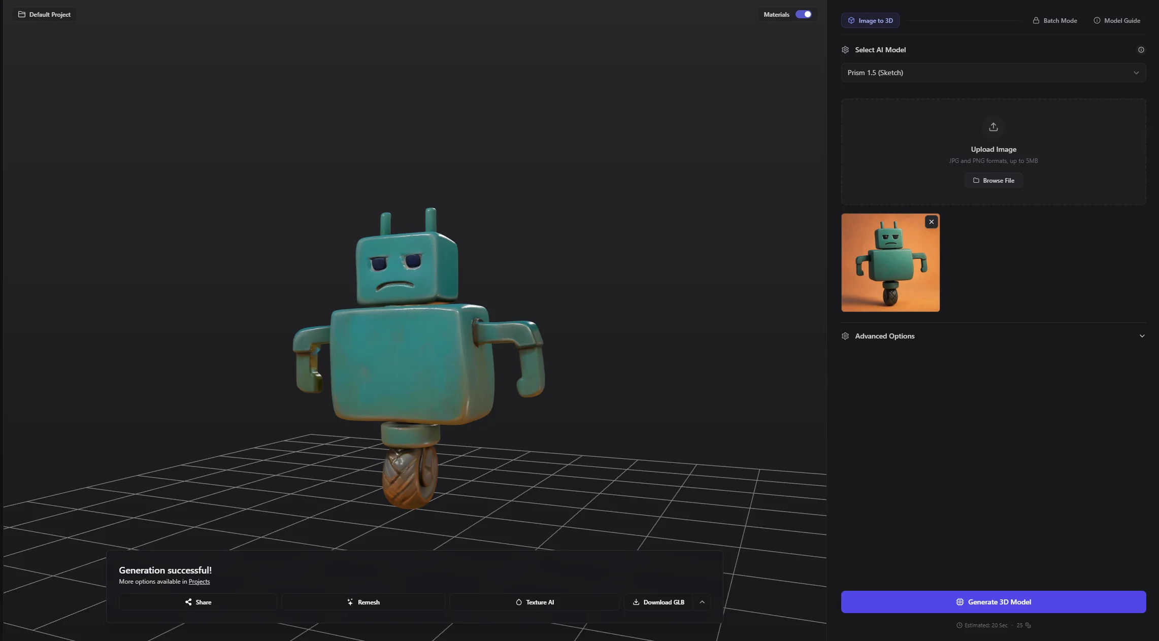 AI is getting insane (generating 3d models with 3daistudio.com or open source models) picture 3 of 4