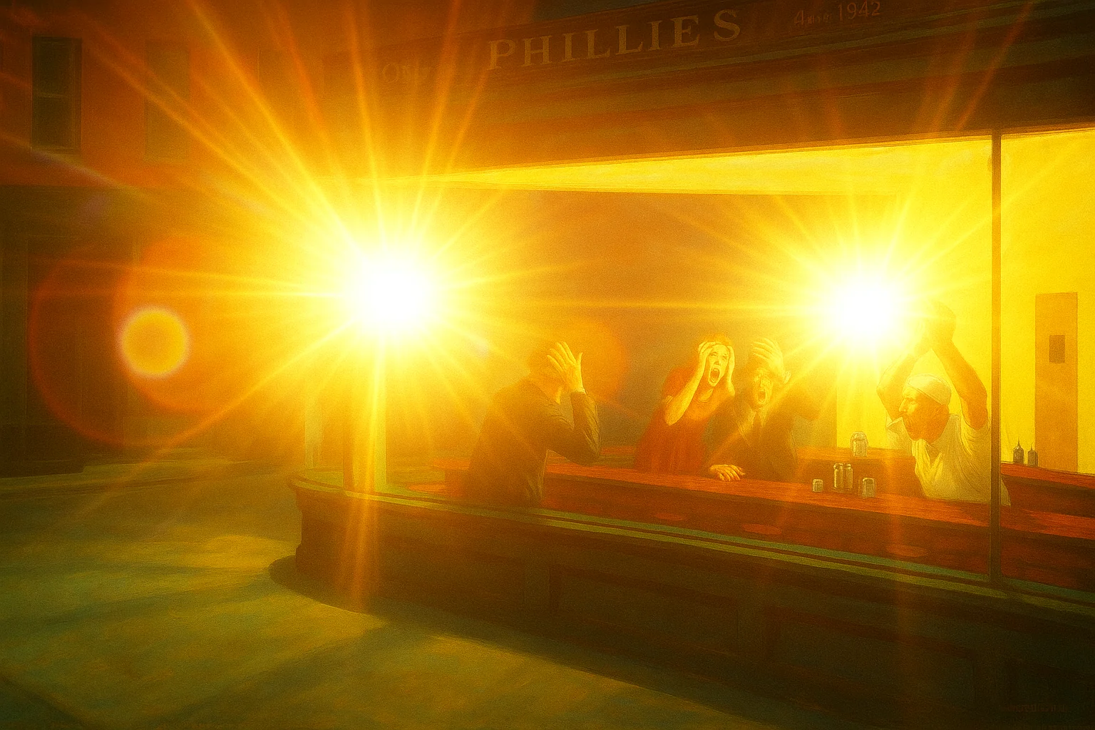 A study in using lens flare to carefully enhance classic works of art picture 3 of 17