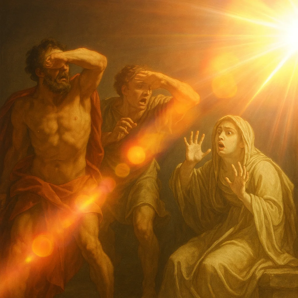 A study in using lens flare to carefully enhance classic works of art picture 5 of 17