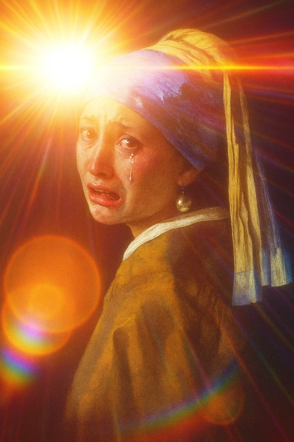 A study in using lens flare to carefully enhance classic works of art picture 9 of 17