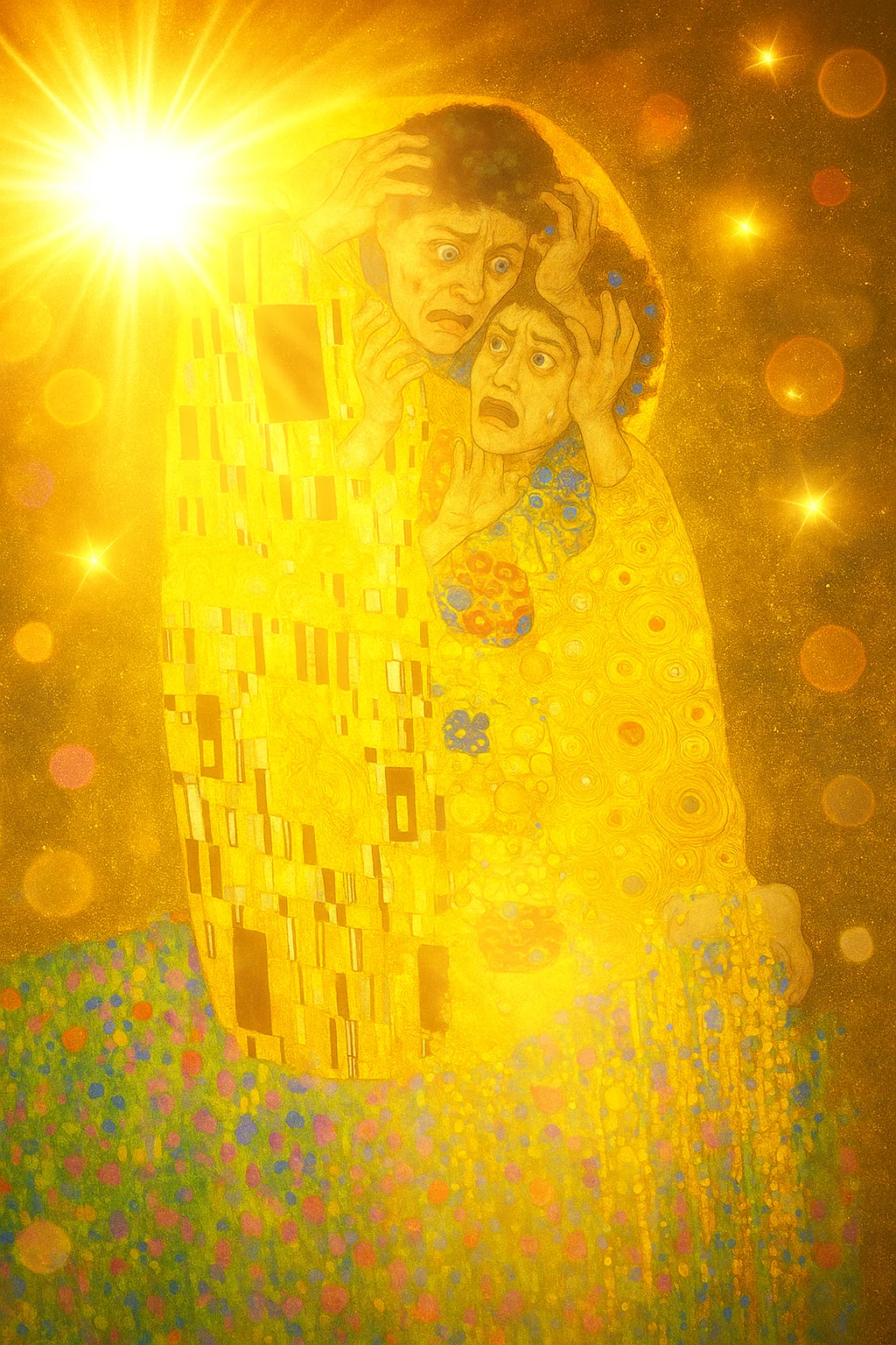 A study in using lens flare to carefully enhance classic works of art picture 10 of 17