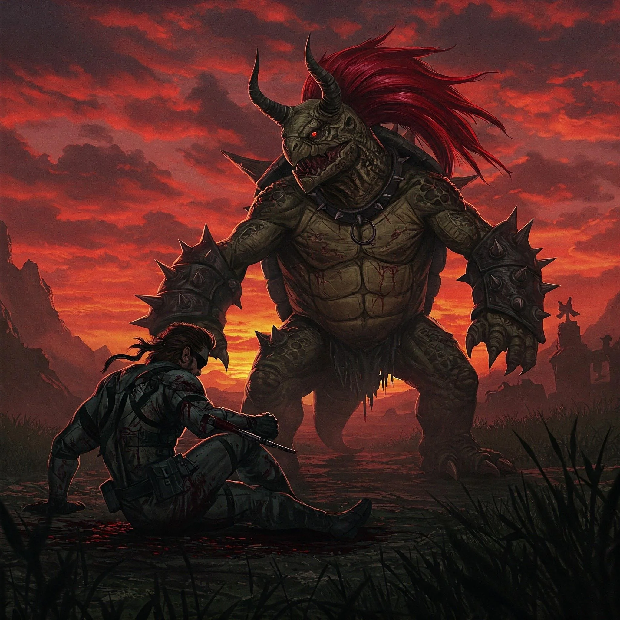 I made some semi-horror matchups from Super Smash Bros picture 1 of 3