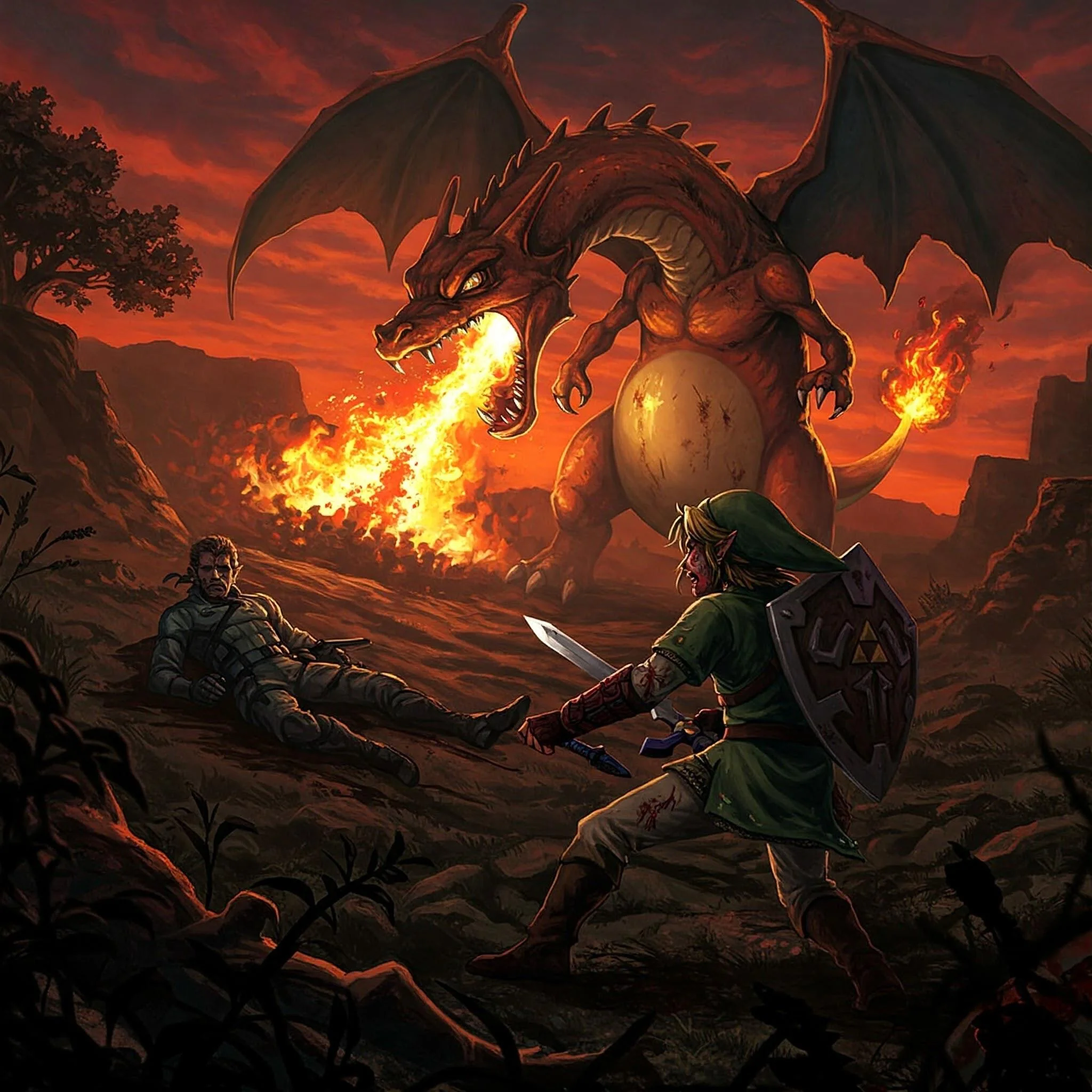 I made some semi-horror matchups from Super Smash Bros picture 2 of 3