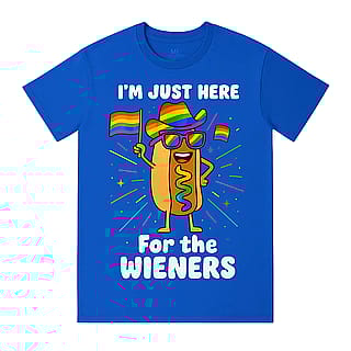 Saw a shirt design on an ad, I had to improve it.'