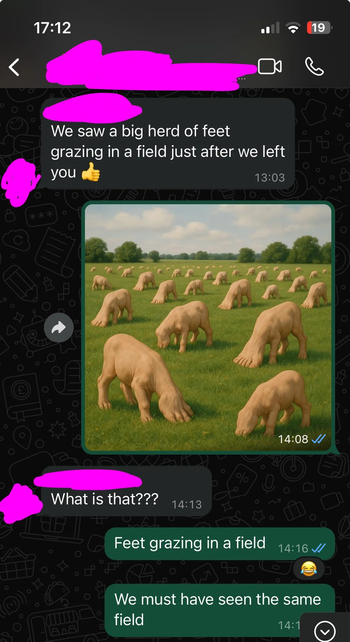 Didn’t know how else to respond 🤣😂 picture 1 of 1