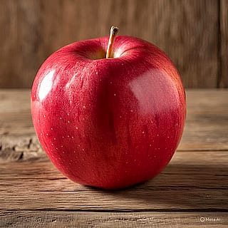 Show me your best AI generated apple'