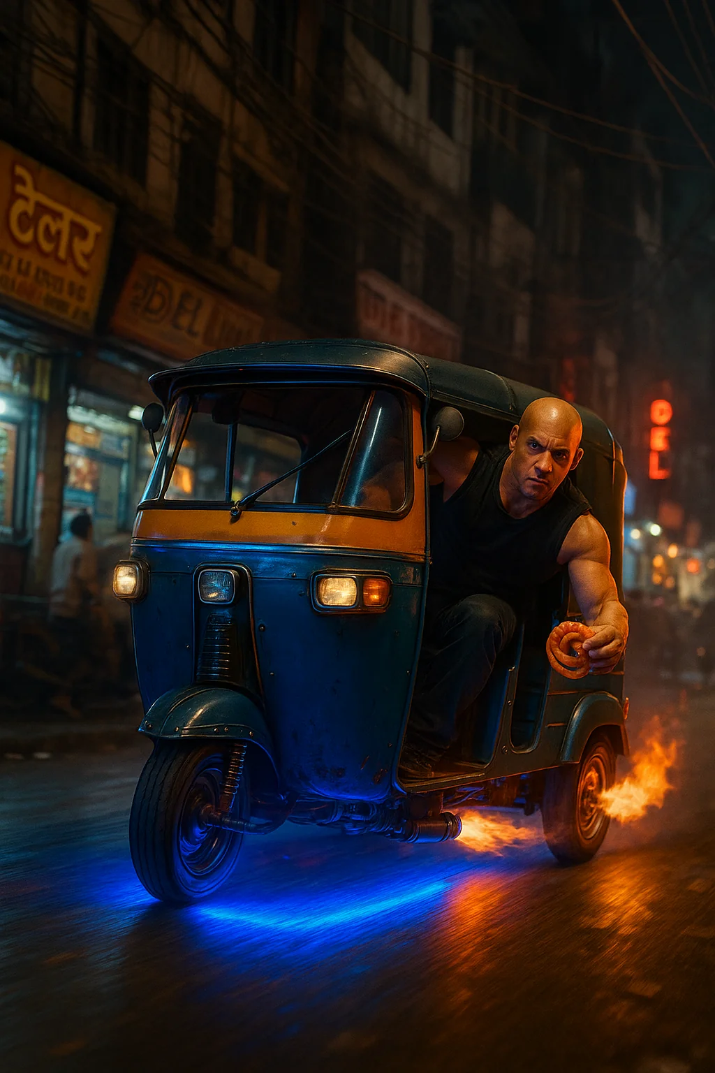 Rickshaw Drift: Fast & Furious - Old Delhi Drift picture 1 of 1