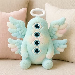 Guardian angel plush'