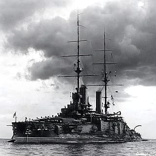 Pre dreadnough warships'