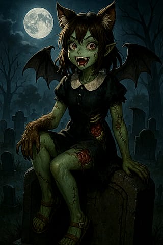 A supernatural monster. What do you think would be a good - original - name for her?'