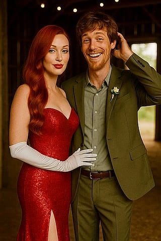 I now present Mr and Mrs Norville Roberts'