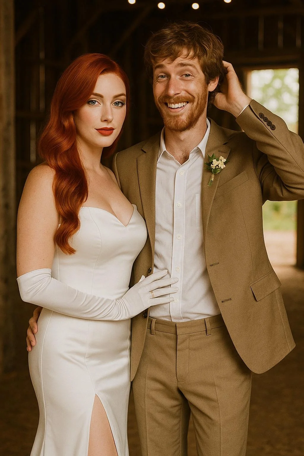 I now present Mr and Mrs Norville Roberts picture 2 of 2