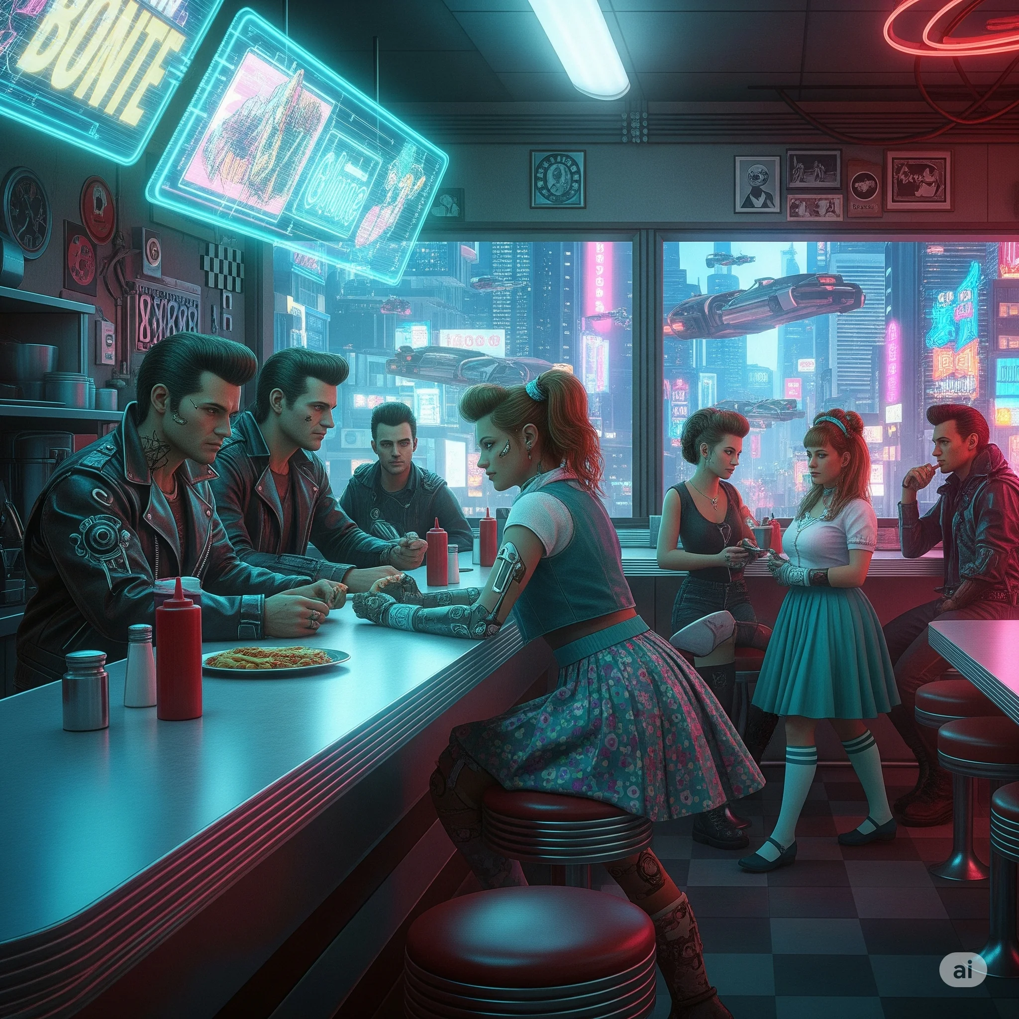 50s Cyberpunk picture 1 of 1