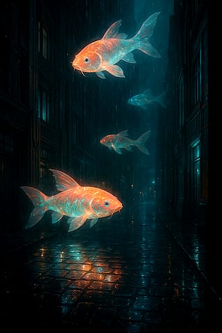 Aetherglass Synthesis - Koi Alley'