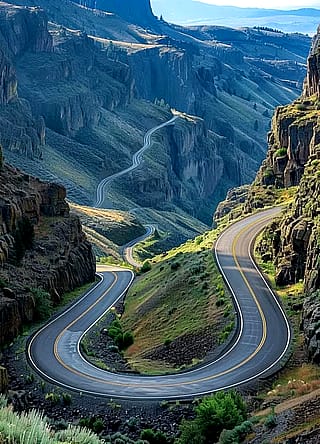 Hells Canyon Scenic Byway , Oregon'