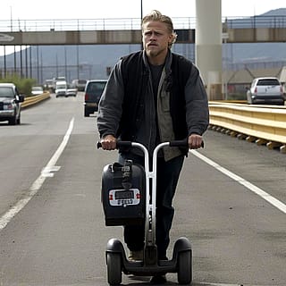 ‘Sons of Anarchy’ on Segways'