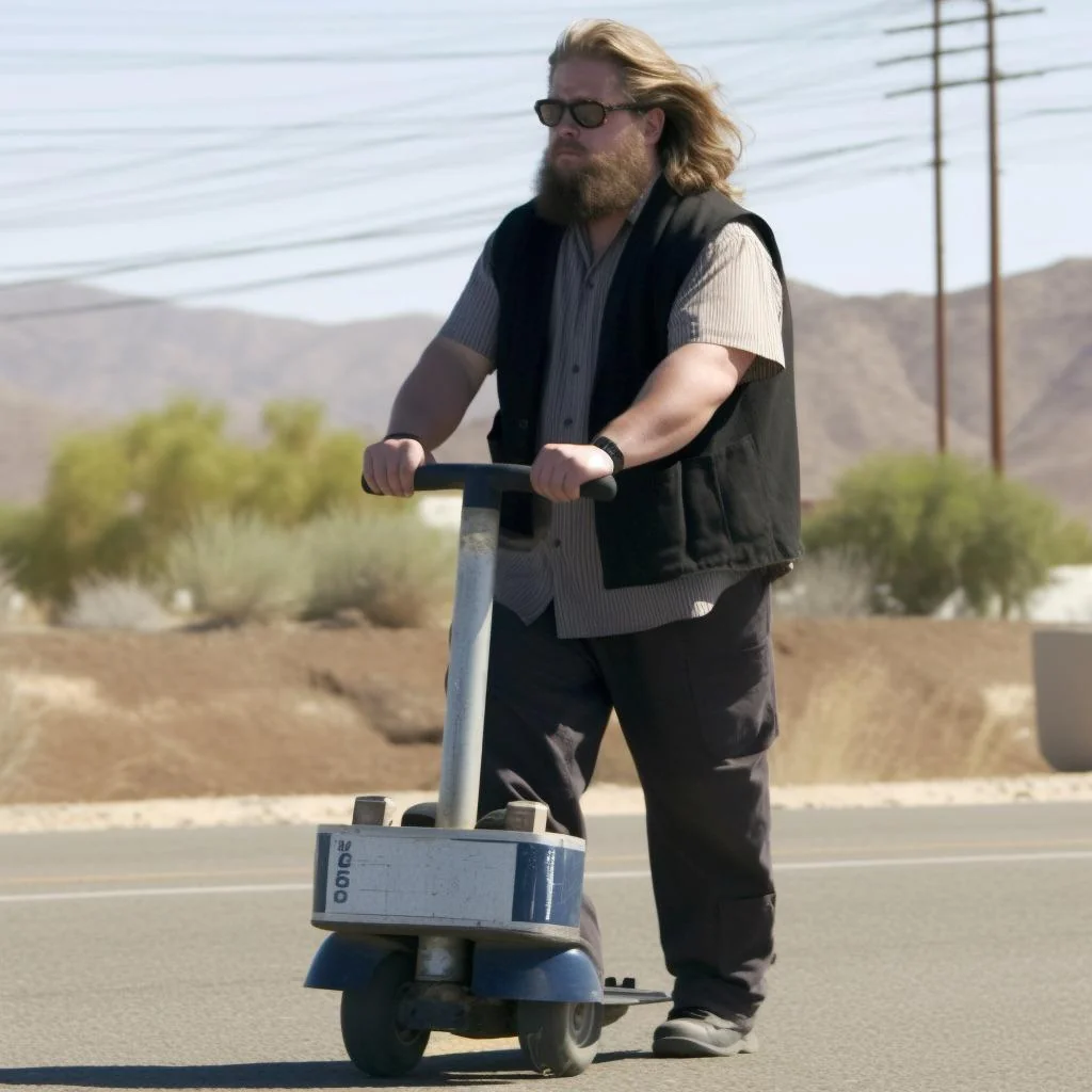 ‘Sons of Anarchy’ on Segways picture 2 of 9