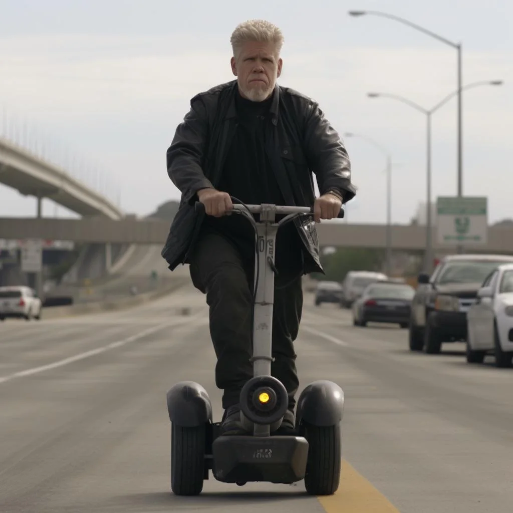 ‘Sons of Anarchy’ on Segways picture 7 of 9