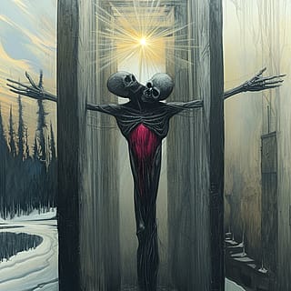 Generations in style of dystopian surrealism [P.3]'