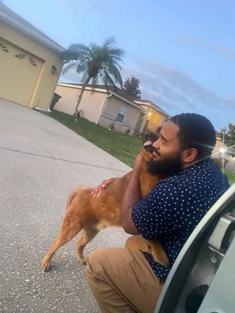Love this picture of me and my dog. Didn't expect Ai to cook this hard picture 2 of 2