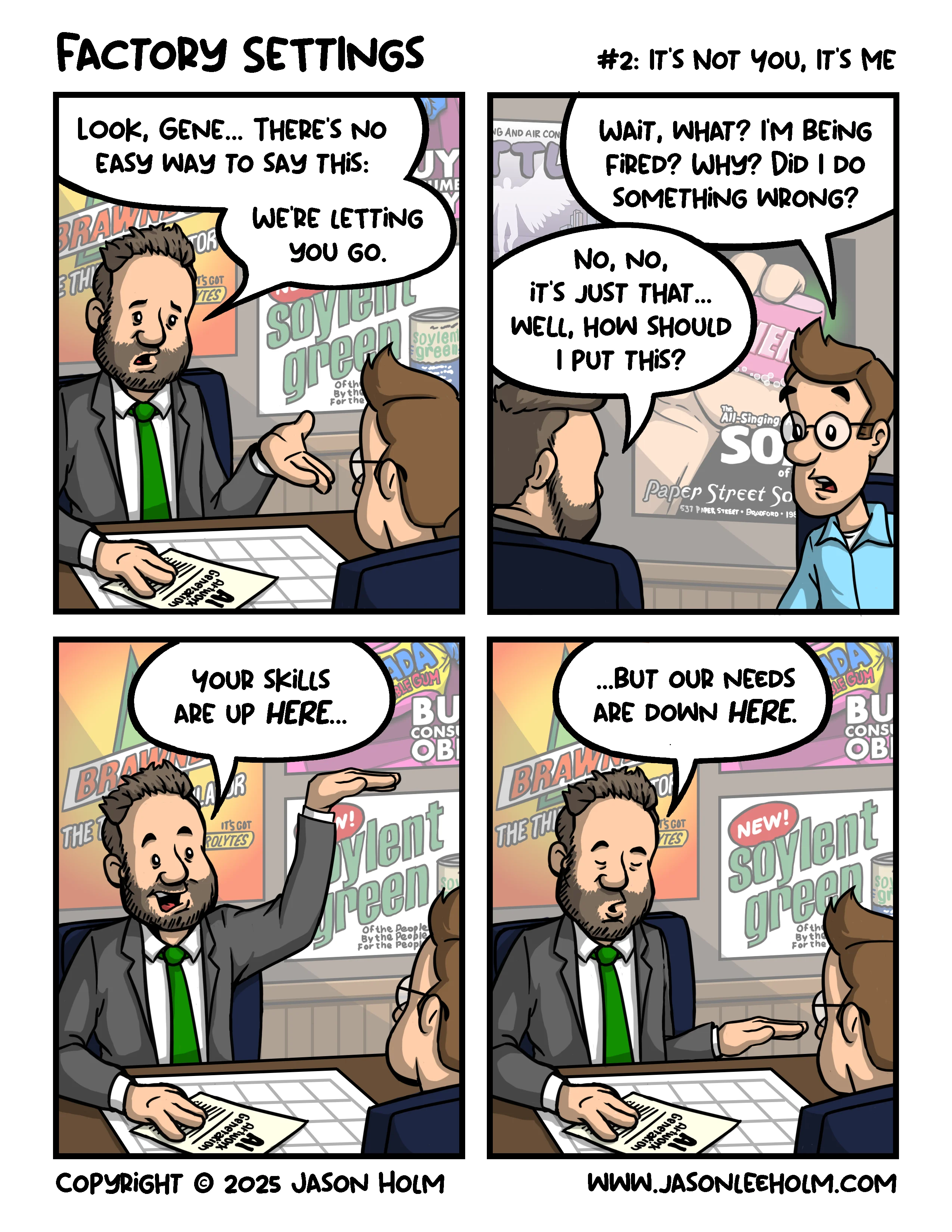 [Comic] Factory Settings #2: It's Not You, It's Me picture 1 of 1