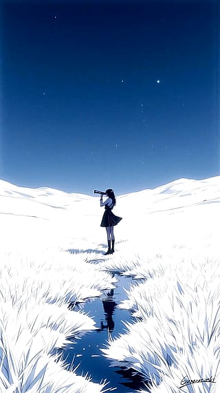 Telescope and Silence / Phone Wallpaper Archives'