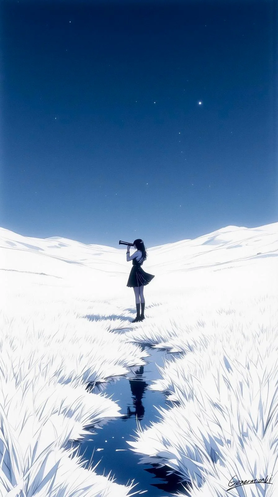 Telescope and Silence / Phone Wallpaper Archives picture 1 of 3