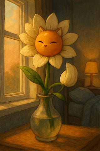 cat flower'
